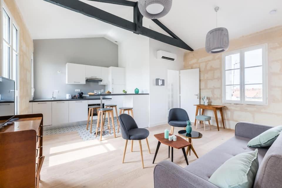Magnifiques Appartements Climatises En Plein Coeur Des Chartrons Бордо Екстер'єр фото